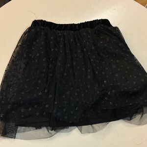 Elegant Black Starry Women's Skirt
